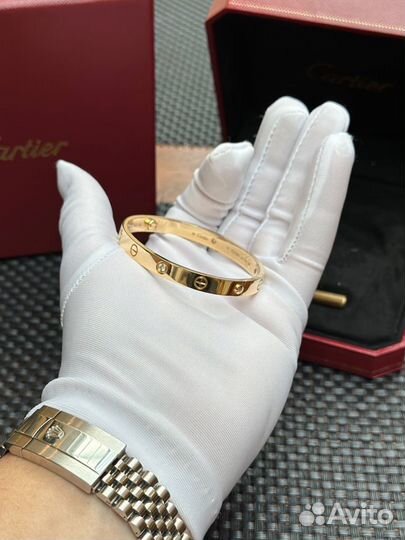 Браслет Cartier Love 4 бриллианта