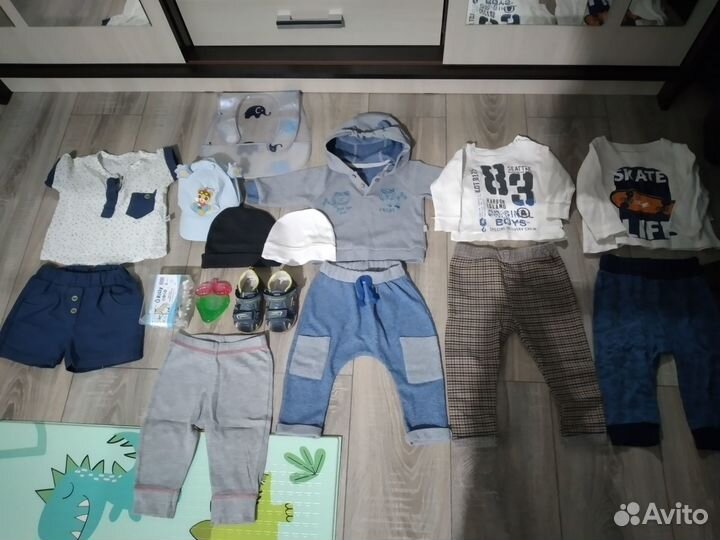 Вещи пакетом на мальчика,коврик игровой в подарок