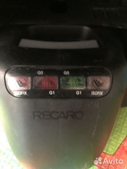 Детское автокресло Recaro isofix 0-13 кг