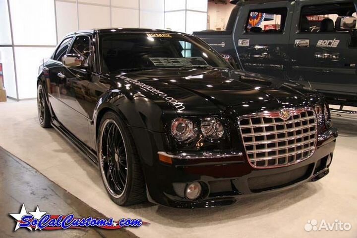 Передний бампер Platinum для Chrysler 300C (05-10)