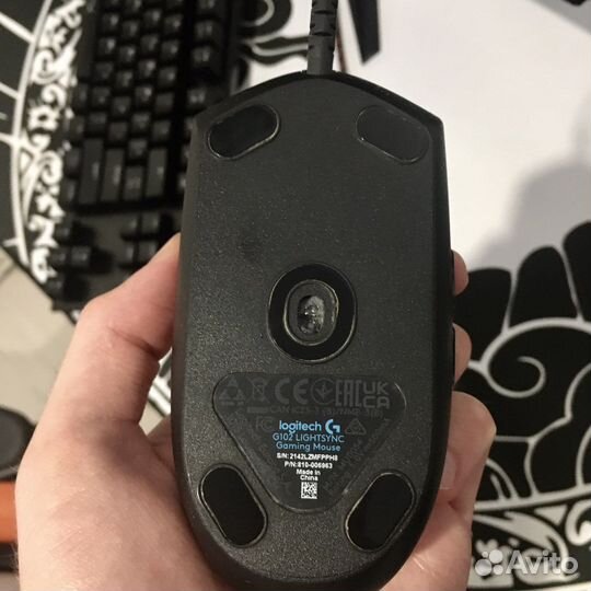 Игровая мышь logitech g102