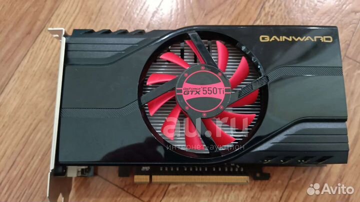 Видеокарта GTX 550 ti
