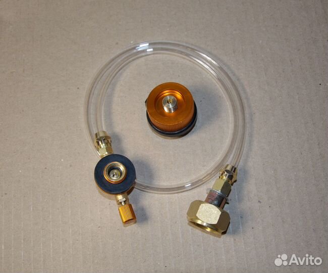 Адаптер переходник для заправки газовых баллонов