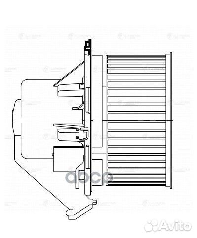 Вентилятор отопителя MB Sprinter 06 LFH 1504