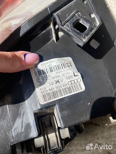 Левая фара ауди а4b7