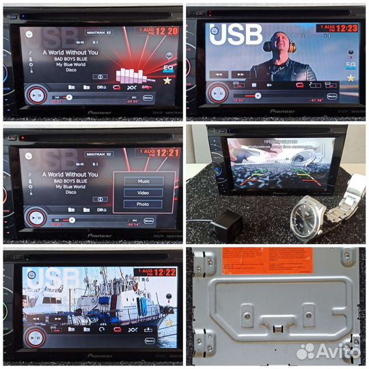 Pioneer AVH-X1500DVD (USB/DVD/CD/MP3/AUX/камера