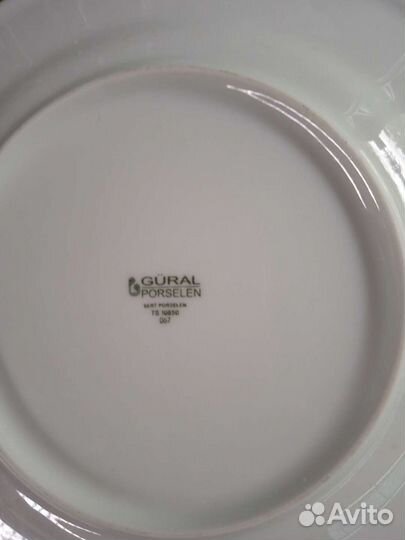 Тарелки ударопрочные диаметр 24см