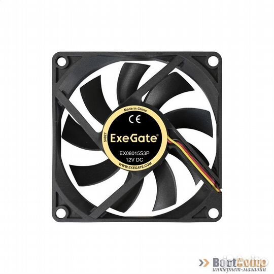 Вентилятор ExeGate EX08015S3P