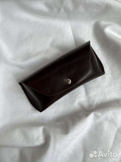 Футляр для очков из натуральной кожи