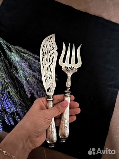 Набор для рыбы. Антиквариат