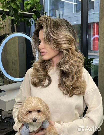 Окрашивание волос airtouch выход из черного шатуш