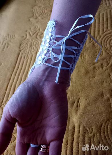 Перчатки свадебные