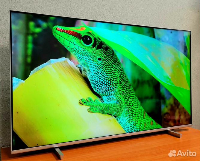 Безрамочный 4K Philips Ambilight (Android TV ) 50