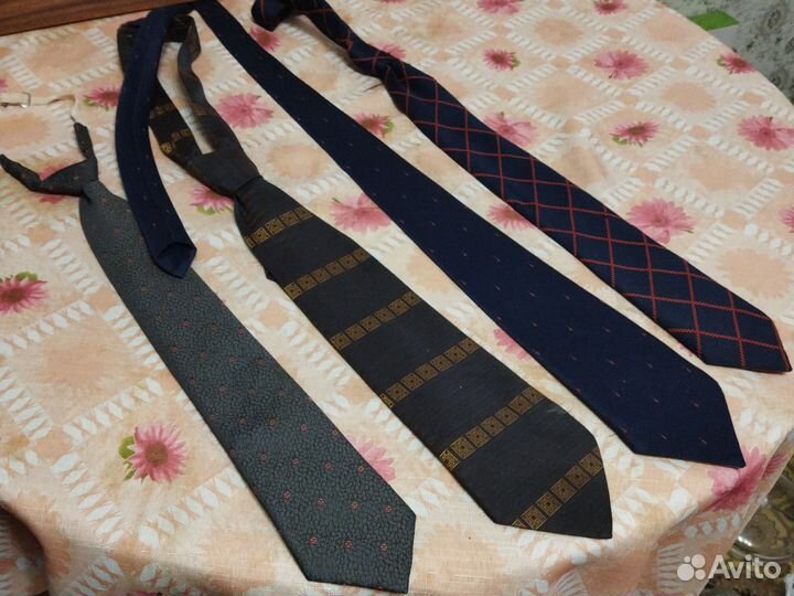 Галстук СССР винтаж, цена за всё