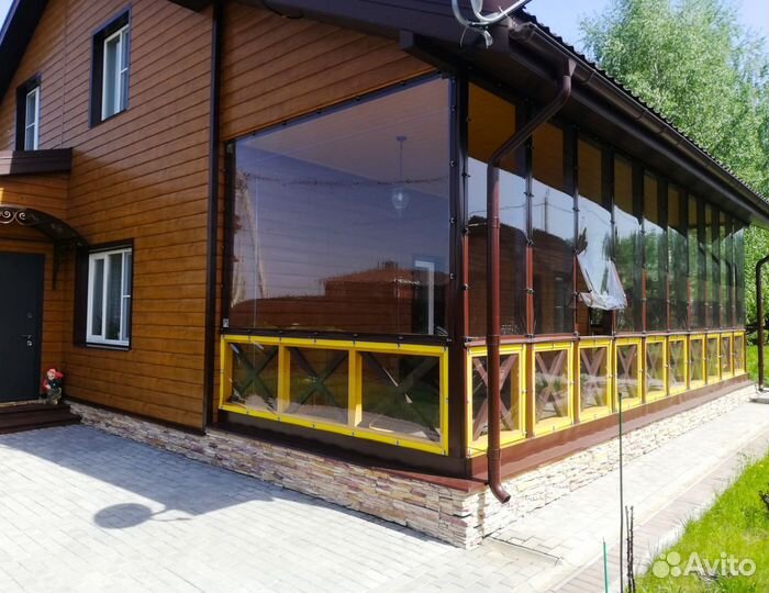 Мягкие окна для беседок