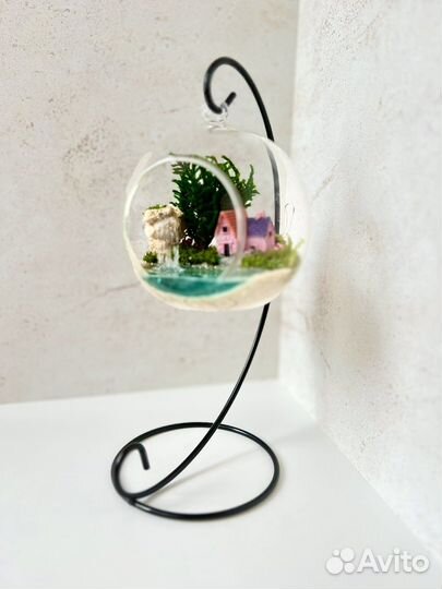 Флорариум Подвесы с моссариумами Подарок