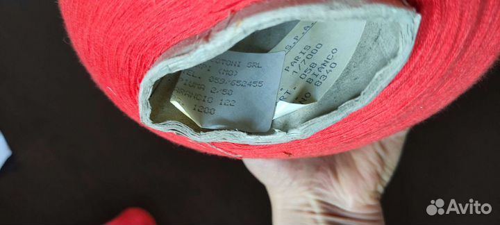 Итальянские нитки хб для вязания