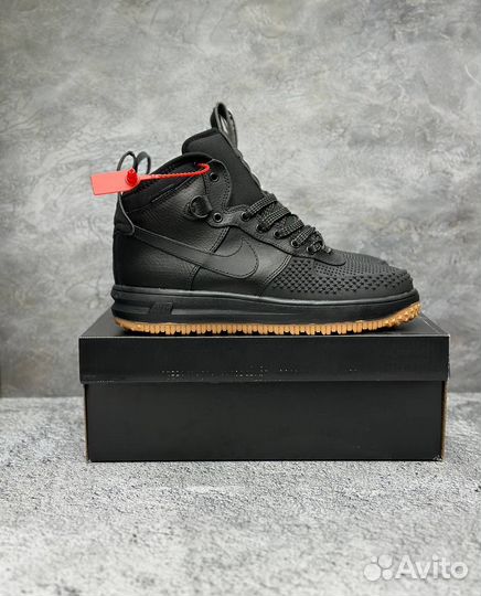 Кроссовки Nike Air Force 1 Lunar All Black