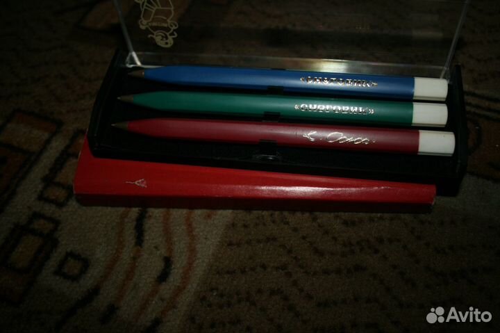 Ручки шариковые, СССР Винтаж