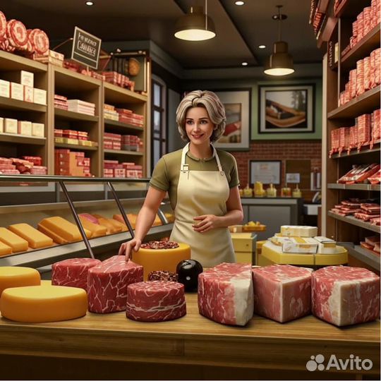 Продавец магазин 