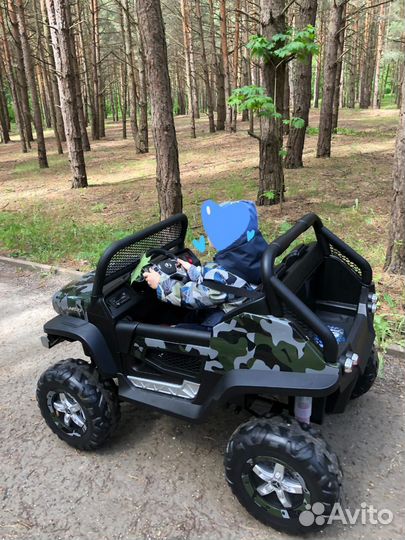 Детский электромобиль Mercedes Unimog