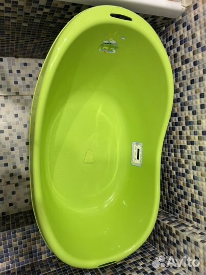 Детская ванночка для купания с горкой