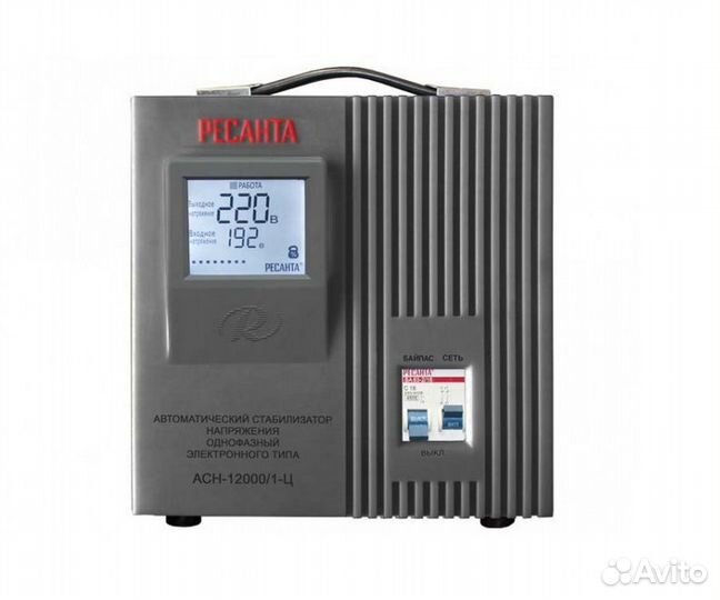 Стабилизатор напряжения ресанта асн-12000/1-Ц