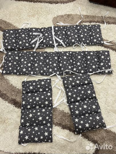 Бортики в детскую кроватку