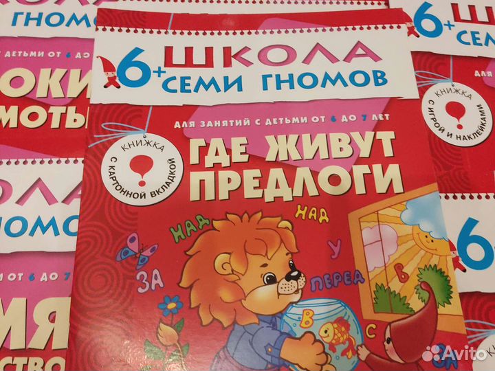 Комплект школа семи гномов 6+