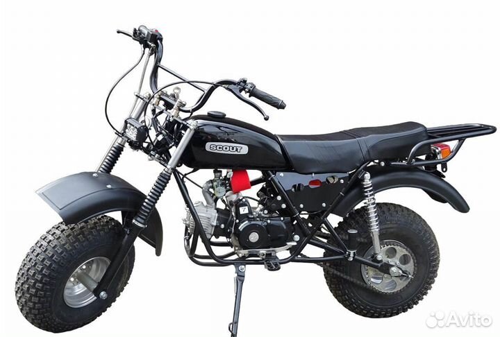 Мотоцикл скаут-8 Стриж, 125 куб.см., полу-автомат