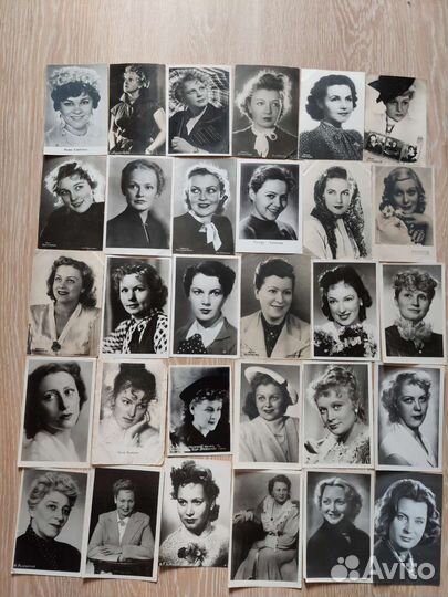 Открытки с артистами советского кино