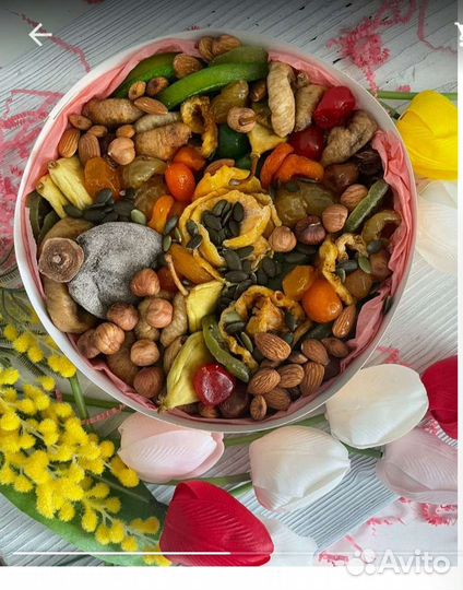 Наборы, букеты из сухофруктов