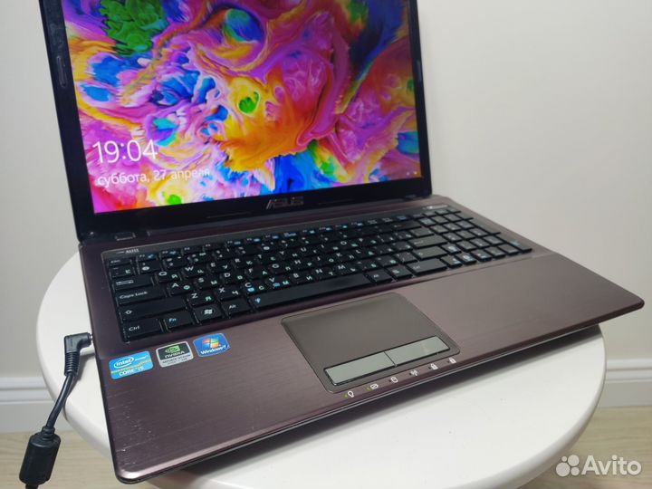 Мощный Asus Core i5, 8Gb, SSD128Gb, GeForce 2Gb