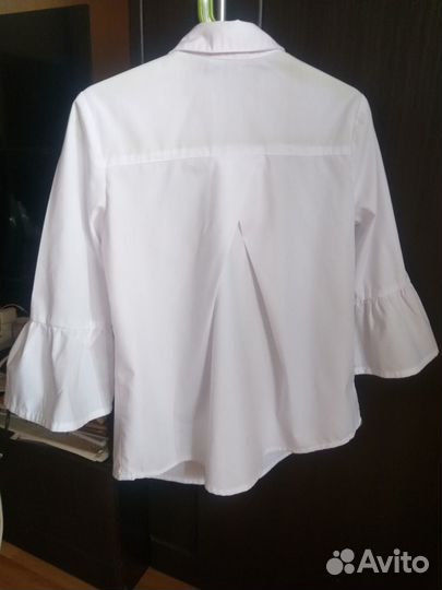 Школьная блузка белая 140