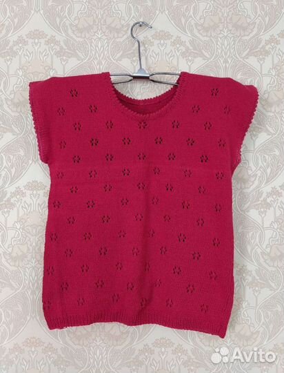 Красный костюмчик для девочки