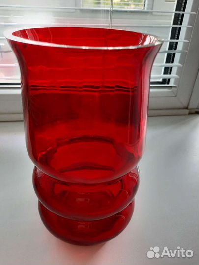 Ваза стекло СССР