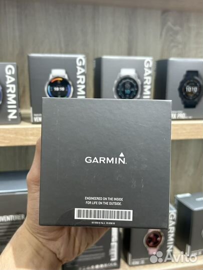 Garmin tactix 7 Standard с черным ремешком