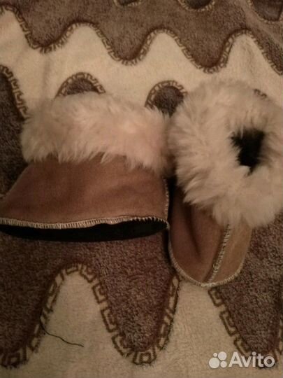 Пинетки из овчины, новые