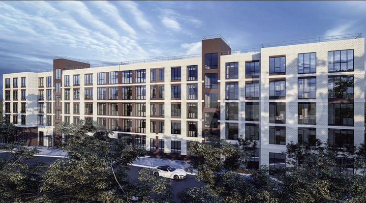 1-к. квартира, 51,2 м², 4/4 эт.