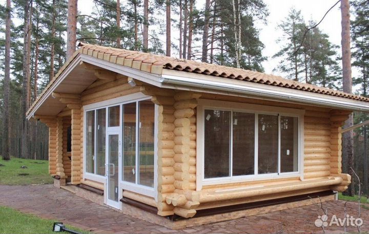 Остекление коттеджа дома веранды террасы