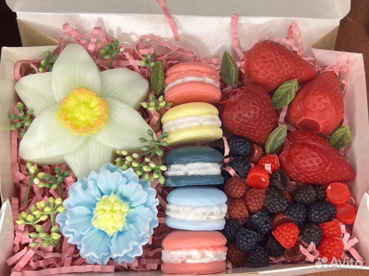Мыло ручной работы подарочный набор