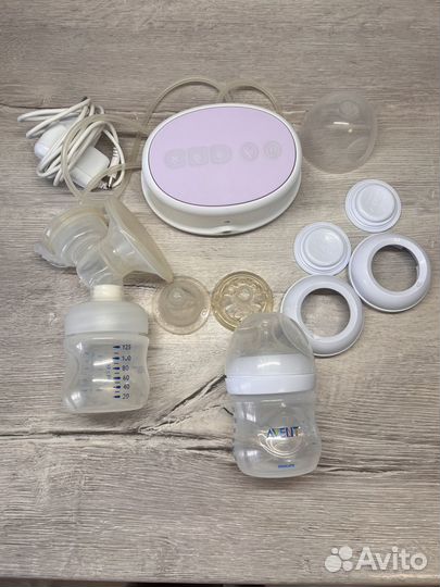 Молокоотсос avent электрический