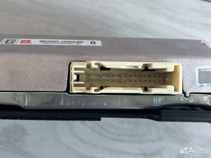 Toyota Land Cruiser 200 Усилитель звука