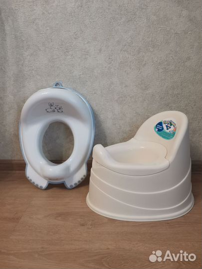 Горшок детский и накладка на унитаз