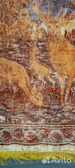 Разные. Плюшевое, бархатное покрывало СССР