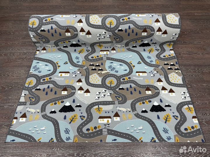 Ковровое покрытие Принт, детский, игровой