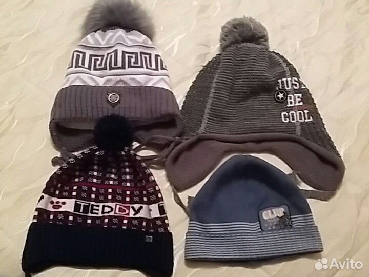 Шапки 7 шт. разные