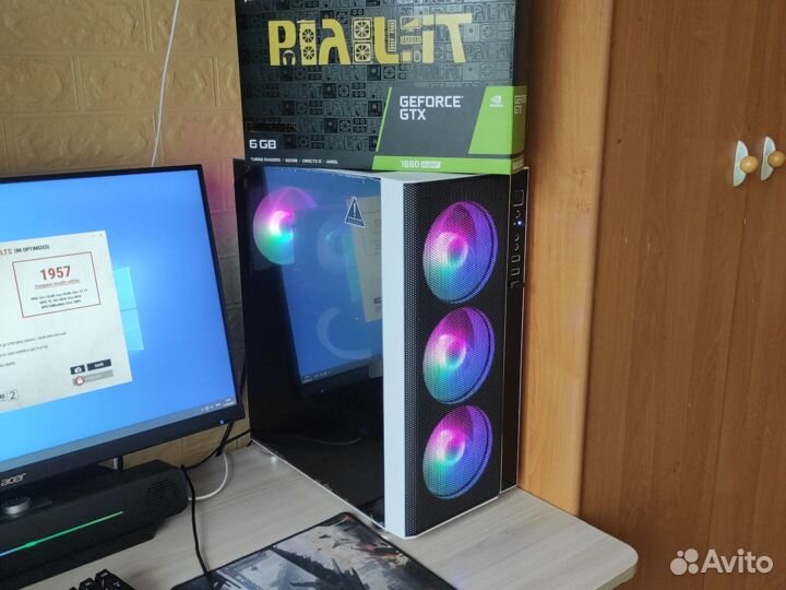 I3 10105f 4(8) /Gtx1660Super 6Gb/16Gb DDR4/hero675