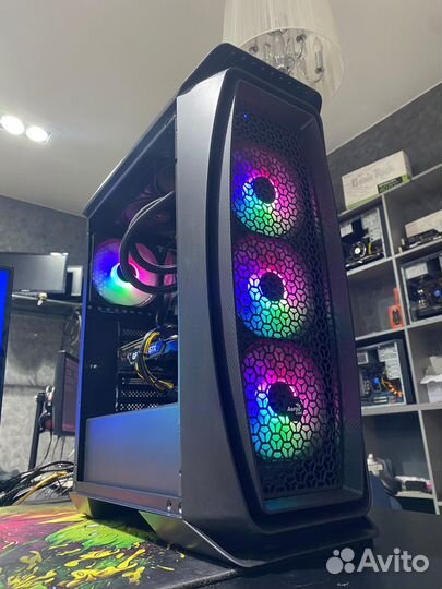 Игровой пк Ryzen 5 7500f GTX1660super 32GB