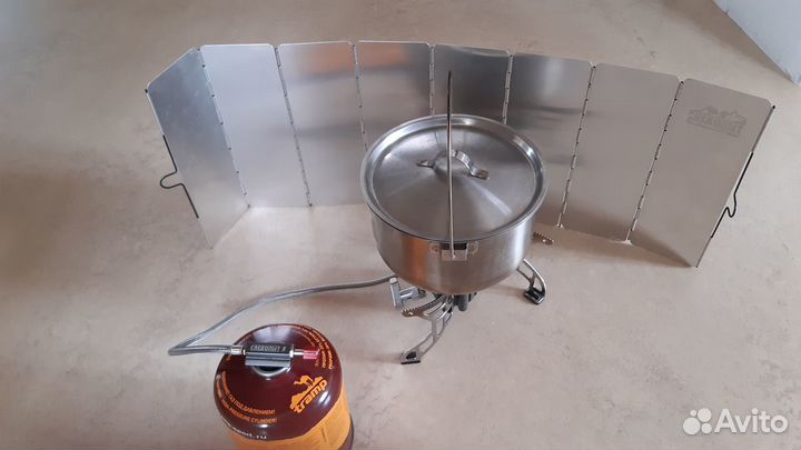 Экран ветрозащитный для газовой плитки